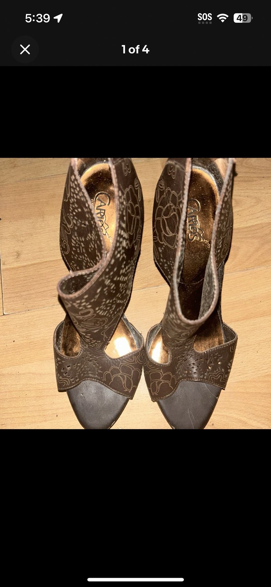 Carlos By Carlos Santana Bakerloo Sandal Size 9