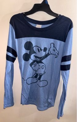 Disney Mickey Mouse Juniors Large Long Sleeve Top