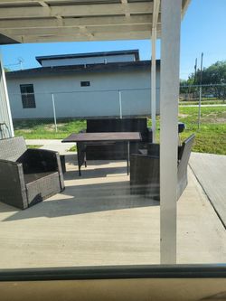 Table and chairs