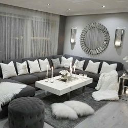 GRAY modular SECTIONAL FOR SALE 👏🏻👏🏻👏🏻