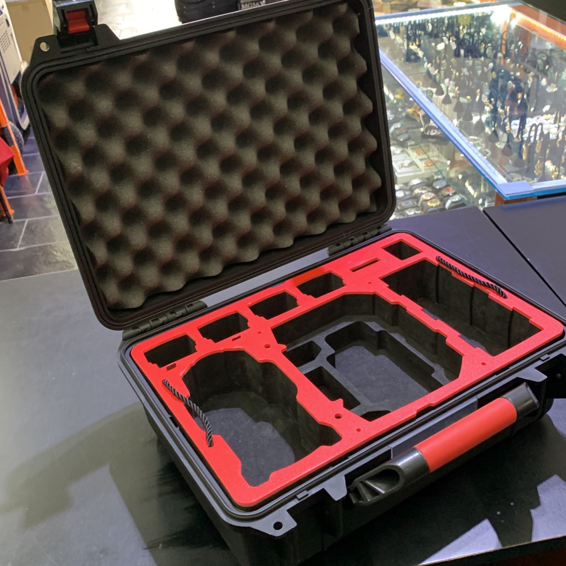 Big DJI Hard Drone Case, Watertight, 2 Trays