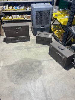 Antique tool box bundle