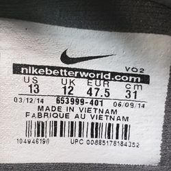Nike SB Eric Koston 1 Blue Suede Men s 13 Shoes Skateboard Sneakers 653999 401 for Sale in Burnham IL OfferUp