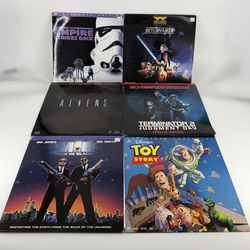 Laserdisc movies lot of 6