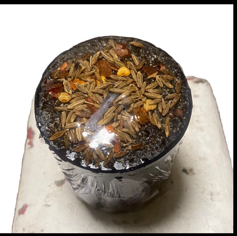 Garlic Black Banishing Candle