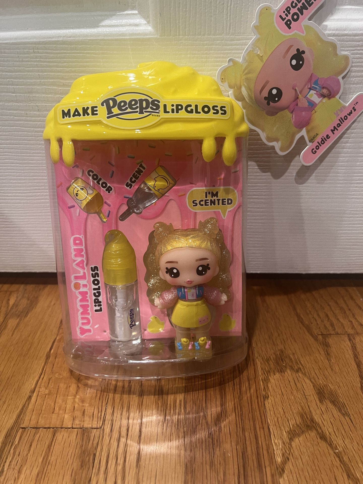 Brand New Make Peeps Yummiland Lipgloss Doll