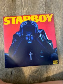 Starboy The Weeknd Blue 2 disc vinyl