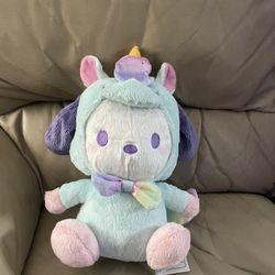 Pochacco Unicorn Costume Plush doll  from JAPAN