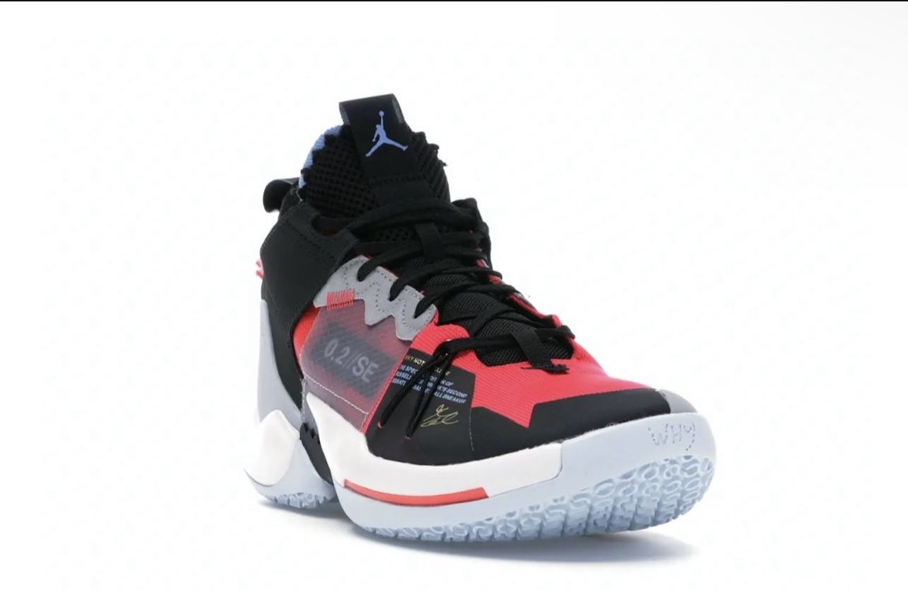Rare Jordan Why Not Zero .2 Se Red Orbit Shoes