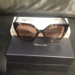 PRADA Women's Havana/Brown Sunglasses 