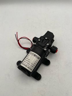 12V DC Diaphragm Water Pump, Self-Priming with Pressure Switch for RV, Boat, Camping, Car Wash, and Lawn Spraying