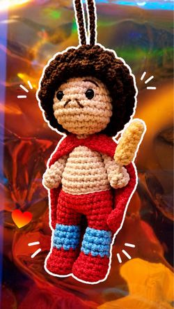 Nacho Libre crochet/amigurumi