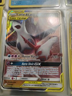Pokemon card latias and latios gx
