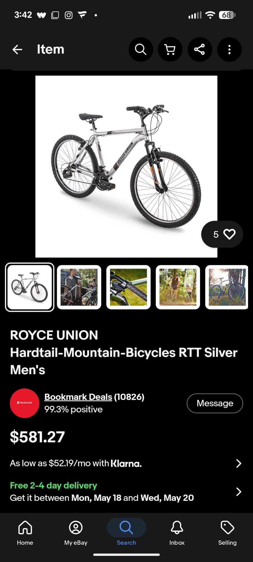 Men's 26in Royce Union RTT Mountain Bike