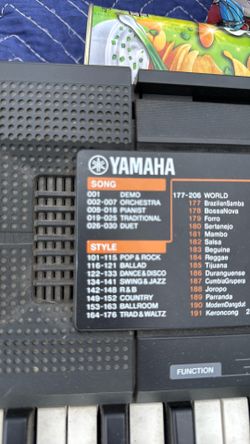 Yamaha keyboard