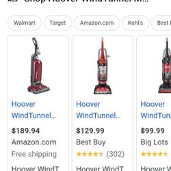 Vaccums Hoover Various Models
