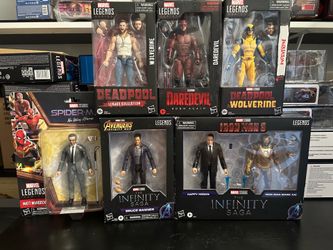 marvel studios. MCU. action figures lot of 7