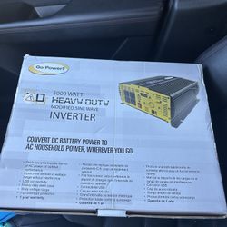 Go Power 3000 Watt Power Inverter