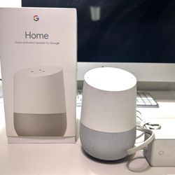Google Home Voice-Activated Speaker (Like New in Box)