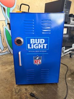Bud Light NFL Locker-Style Mini Fridge