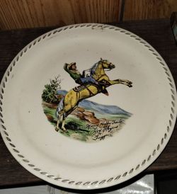 Roy Rogers Collectors Western Plates 
