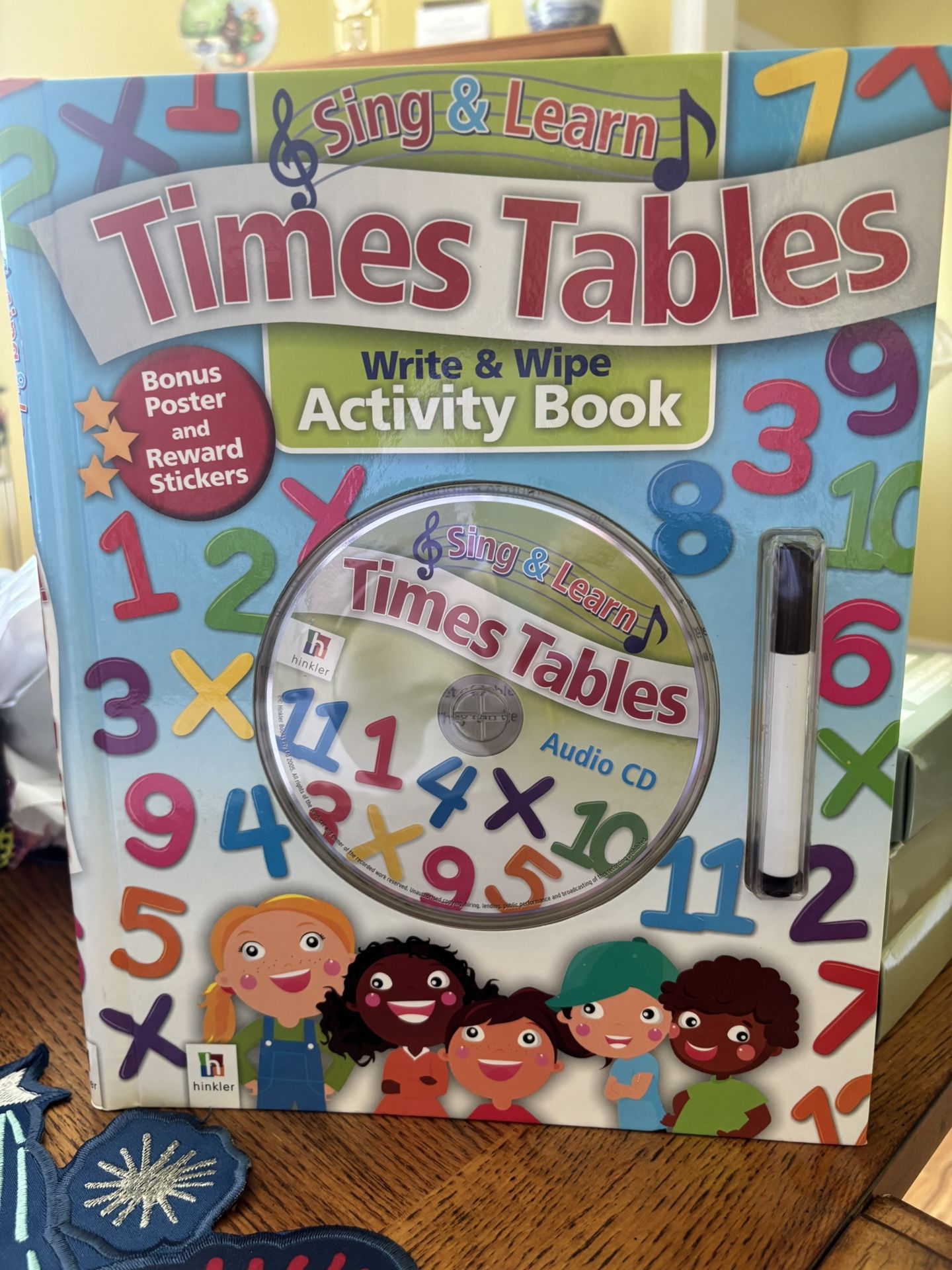 Sing & Learn Times Tables Book