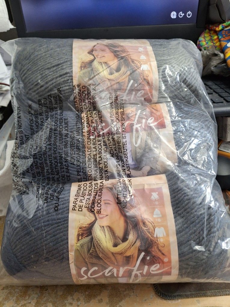 Lion Brand Scarfie Yarn