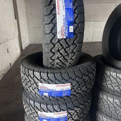 SET FOUR NEW TIRES MT 33/12/50/20 ATLANDER $850 PLEASE ASK ME FOR THE SIZE YOU NEED. 235/75/15, 265/70/16,265/70/17, 205/55/16, 195/65/15, 215/60/16,