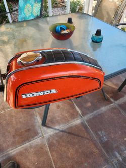 Vintage Honda gas tank