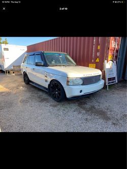 2006 Range Rover Limited edition supercharge strut