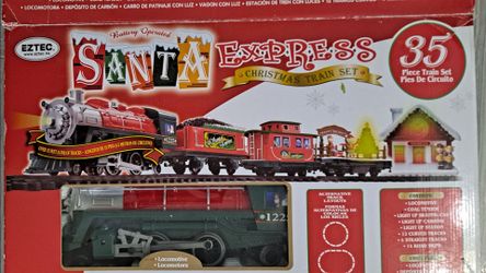 chrismas train set