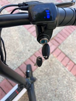 Electric Bike with Display and Key