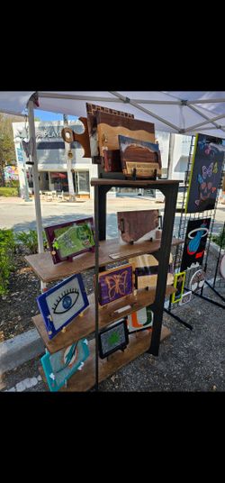 Pop Up Shop Festival Or Famers Market Display Stands / Shelf 