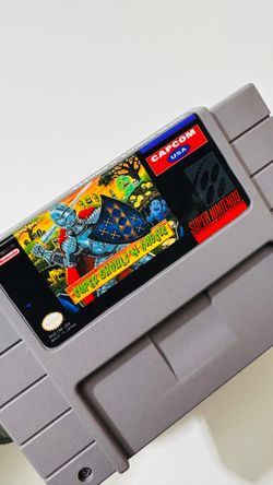 Super Ghouls N Ghosts For Super Nintendo SNES Game Cartridge