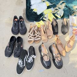 Yard sale- shoes, games, clothes