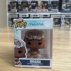 BITTY Moana Ceremony Funko Pop #417 Disney Princesses Movies Princess Hawaii