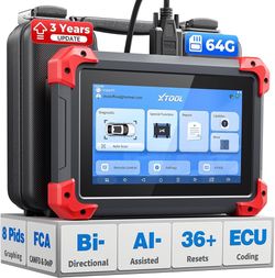 XTOOL D7 Pro OBD2 Diagnostic Scanner Tablet | Bi-Directional | ECU Coding | 36+ Service Functions