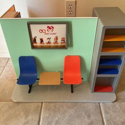 Play VET CLINIC / PET SHOP - Works For Barbie Type Dolls 