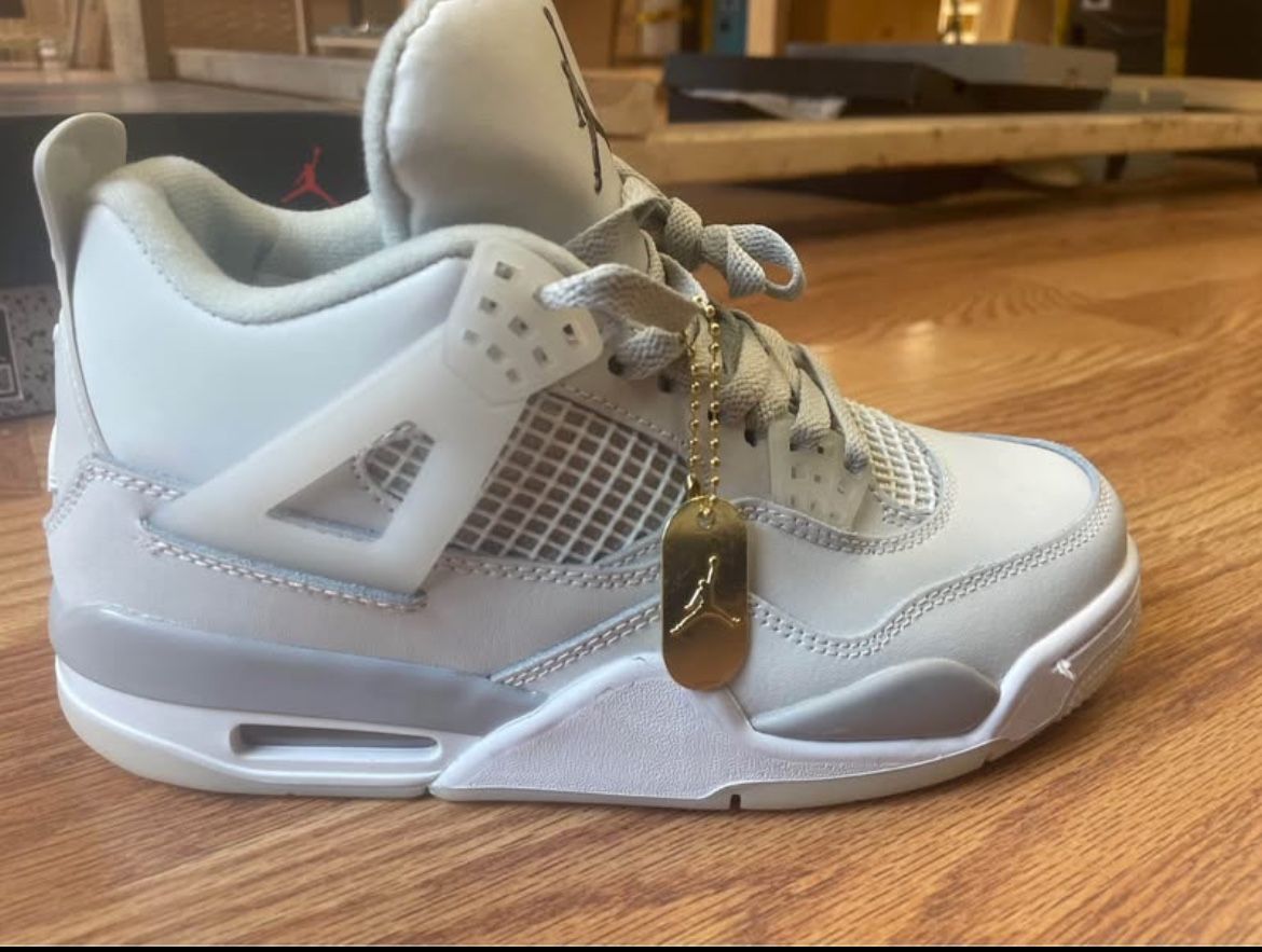 Air Jordan 4 Retro Grey/Transparent – Brand New Youth...