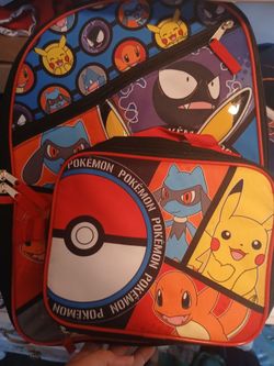 Pokémon new backpack