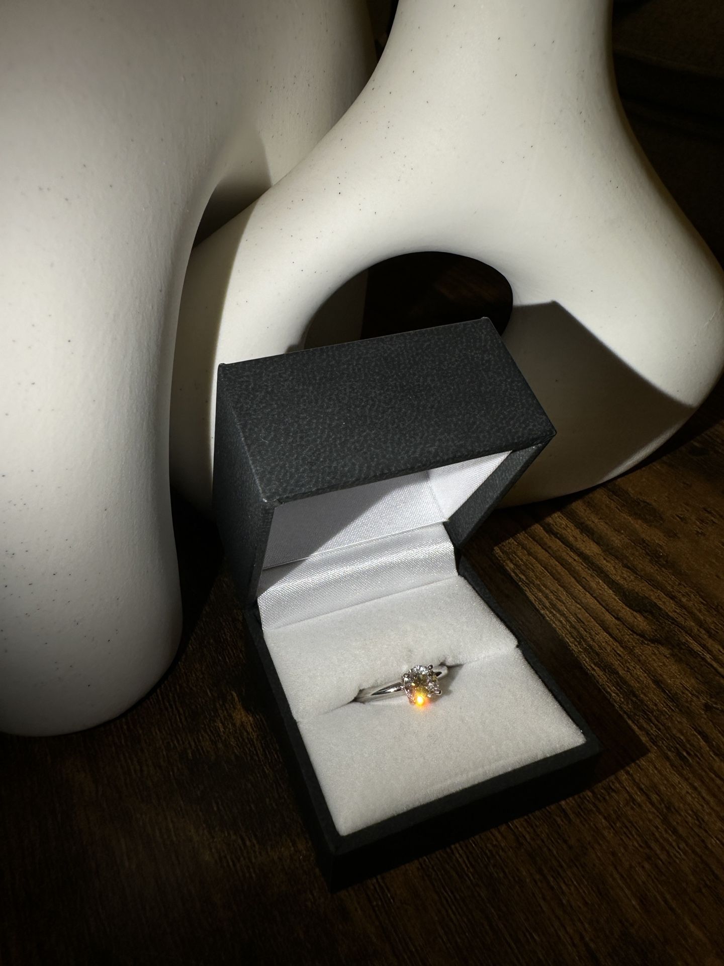 Wedding Rings (without Receipt, Lab Diamond)