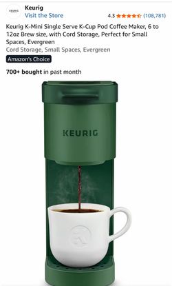 Keurig K-Mini Single Serve Coffee Maker
