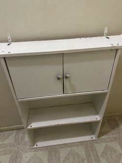 Over toliet storage cabinet