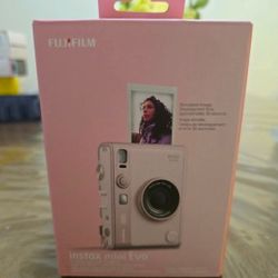 Fujifilm - instax mini Evo Instant Film Camera - Pink 