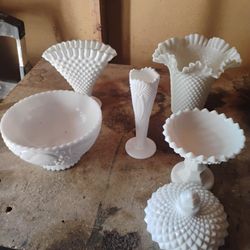 Misc Milk Glass