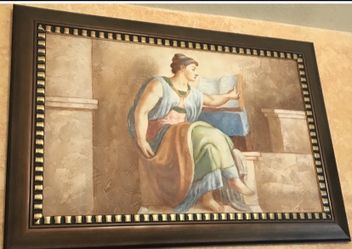 Beautiful Art Deco frame painting