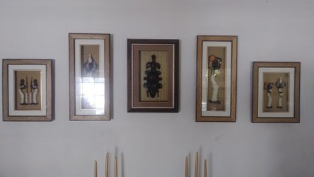 Wall art african