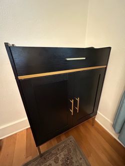 Dark Brown Bar Kitchen Island