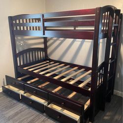 🦤MicahEspresso Finish Twin/Twin Bunk Bed & Trundle
ACME