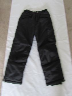 Youth 6/7 Black Snow Pants, Ixtreme Outfitters